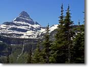 Glacier Park's mountain peaks take great pictures