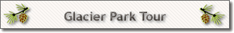 Take beautiful photos on the Glacier Park Scenic drive